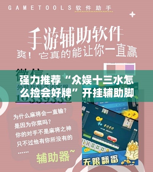 强力推荐“众娱十三水怎么捡会好牌”开挂辅助脚本+详细开挂安装教程