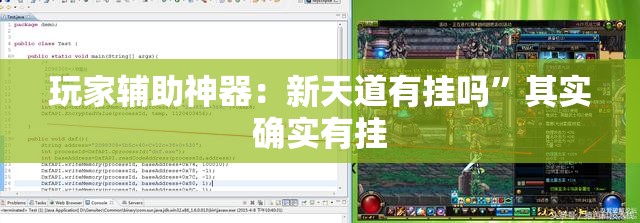 玩家辅助神器：新天道有挂吗	”其实确实有挂