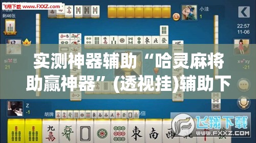 实测神器辅助“哈灵麻将助赢神器”(透视挂)辅助下载教程