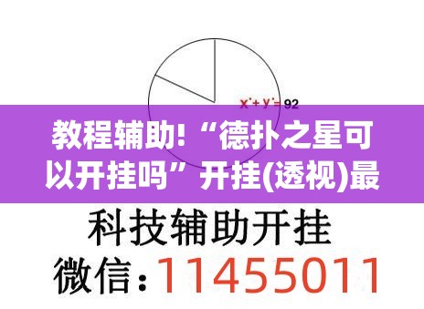 教程辅助!“德扑之星可以开挂吗”开挂(透视)最新辅助详细