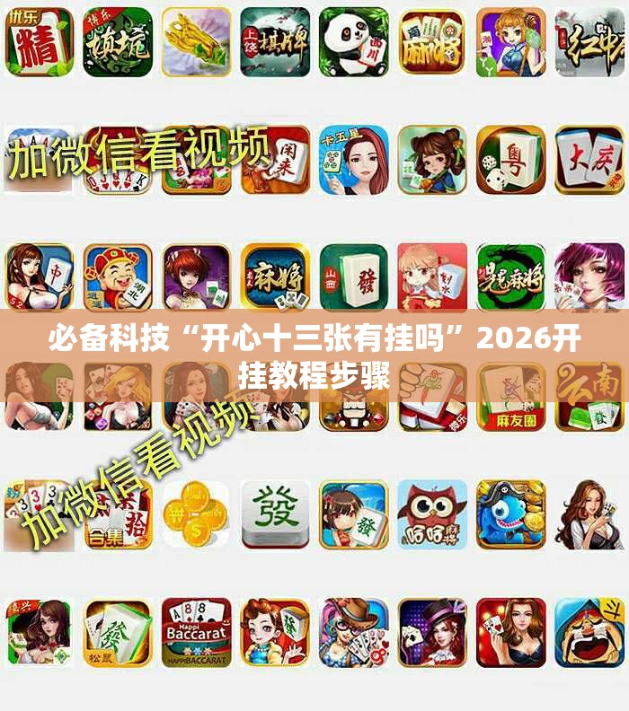 必备科技“开心十三张有挂吗	”2026开挂教程步骤
