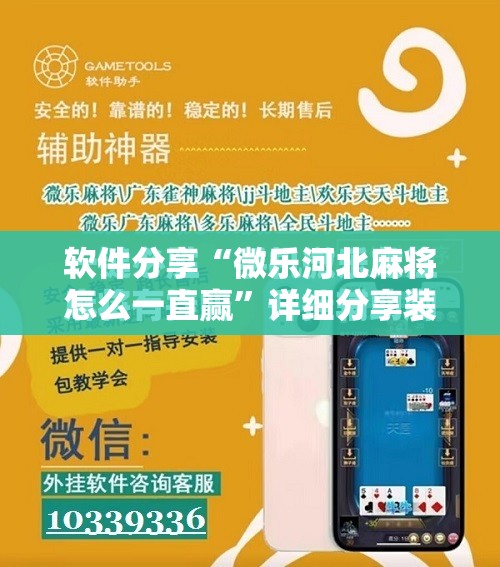 软件分享“微乐河北麻将怎么一直赢	”详细分享装挂步骤