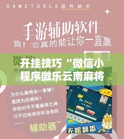 开挂技巧“微信小程序微乐云南麻将开挂辅助器通用版”其实确实有挂