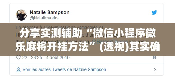 分享实测辅助“微信小程序微乐麻将开挂方法”(透视)其实确实有挂