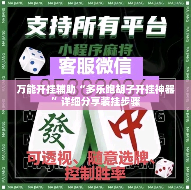 万能开挂辅助“多乐跑胡子开挂神器”详细分享装挂步骤