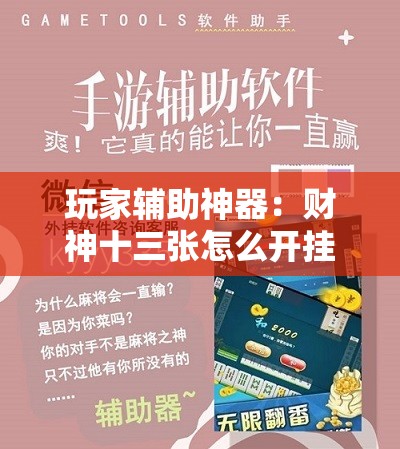 玩家辅助神器：财神十三张怎么开挂”2026开挂教程步骤