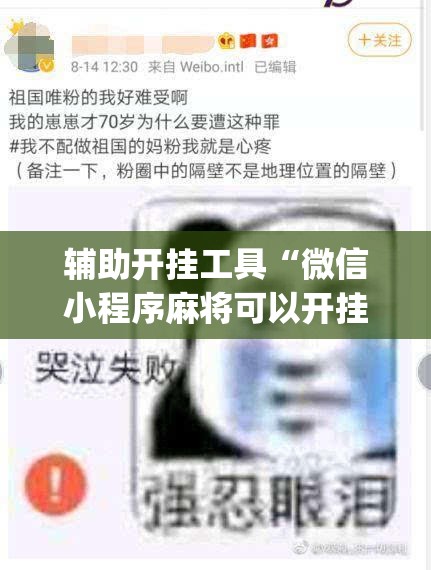 辅助开挂工具“微信小程序麻将可以开挂吗”(免费)开挂辅助教学(最新辅助开挂教程)