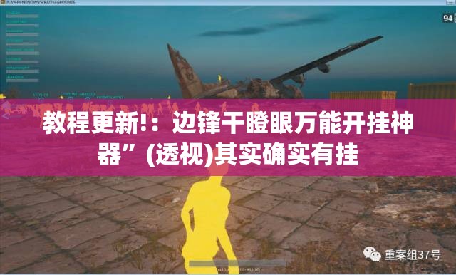 教程更新!：边锋干瞪眼万能开挂神器”(透视)其实确实有挂