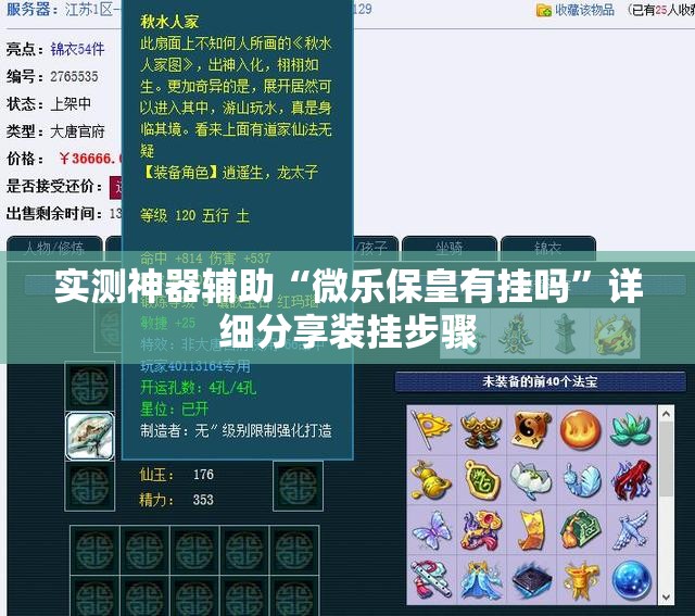 实测神器辅助“微乐保皇有挂吗”详细分享装挂步骤