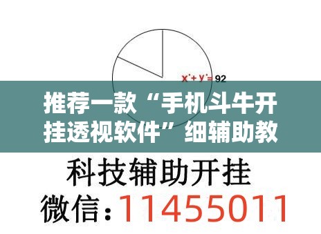 推荐一款“手机斗牛开挂透视软件”细辅助教程分享