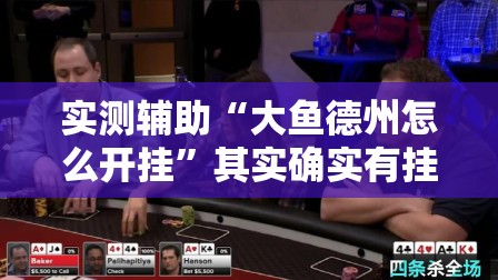 实测辅助“大鱼德州怎么开挂”其实确实有挂