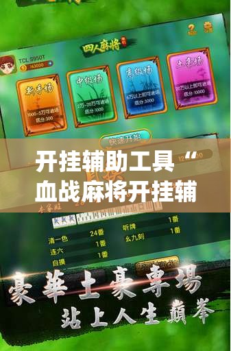 开挂辅助工具“血战麻将开挂辅助器通用版	”开挂(透视)辅助教程
