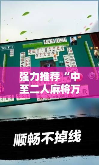 强力推荐“中至二人麻将万能开挂神器”科技辅助神器手机版
