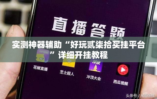 实测神器辅助“好玩贰柒拾买挂平台”详细开挂教程