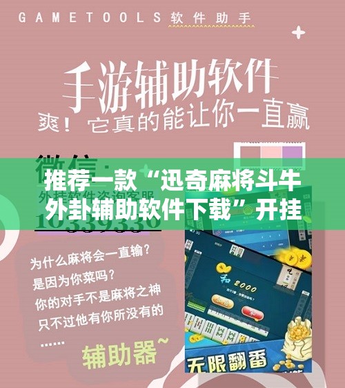 推荐一款“迅奇麻将斗牛外卦辅助软件下载”开挂辅助脚本+详细开挂安装教程