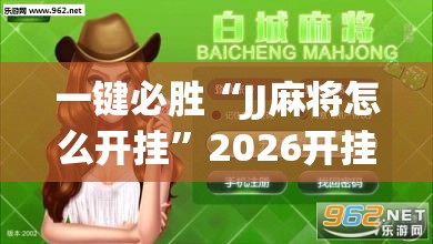 一键必胜“JJ麻将怎么开挂	”2026开挂教程步骤