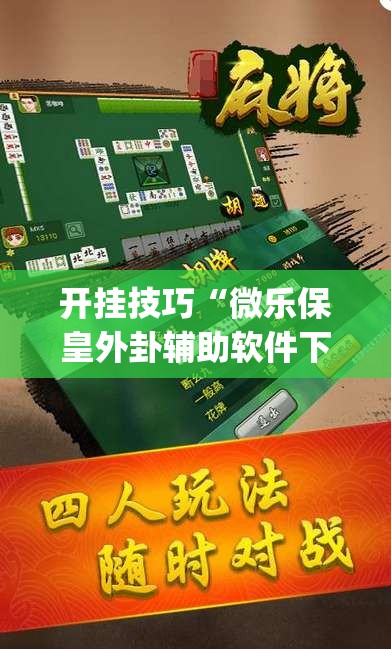 开挂技巧“微乐保皇外卦辅助软件下载(透视)”开挂辅助脚本+详细开挂安装教程