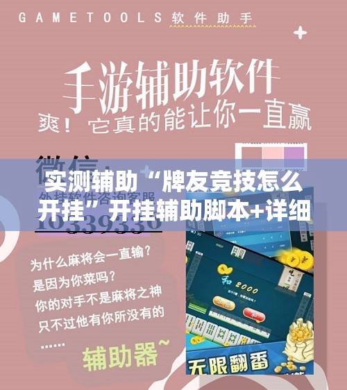 实测辅助“牌友竞技怎么开挂	”开挂辅助脚本+详细开挂安装教程