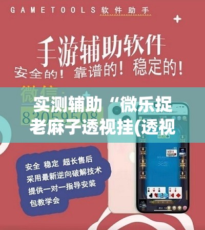 实测辅助“微乐捉老麻子透视挂(透视)”开挂辅助脚本+详细开挂安装教程