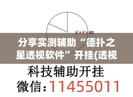 分享实测辅助“德扑之星透视软件	”开挂(透视)最新辅助详细