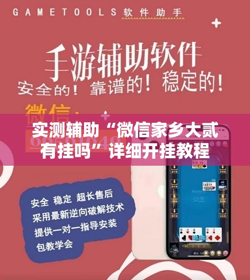 实测辅助“微信家乡大贰有挂吗”详细开挂教程