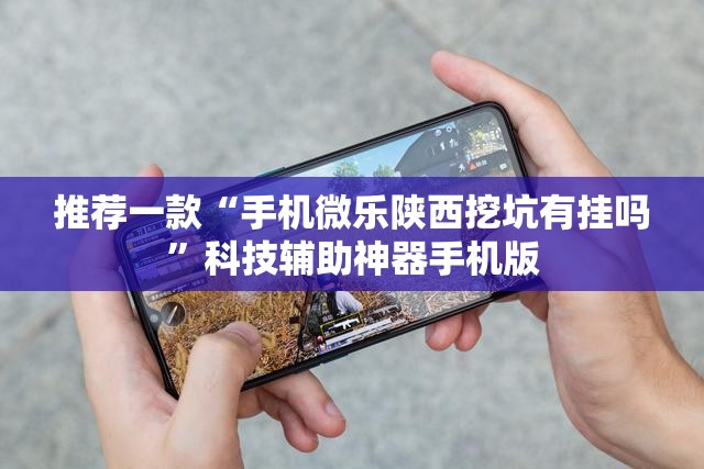 推荐一款“手机微乐陕西挖坑有挂吗	”科技辅助神器手机版