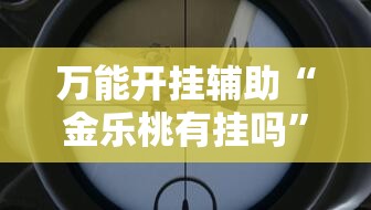 万能开挂辅助“金乐桃有挂吗”其实确实有挂