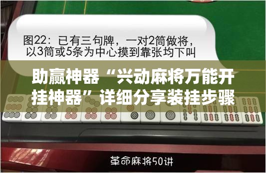 助赢神器“兴动麻将万能开挂神器”详细分享装挂步骤