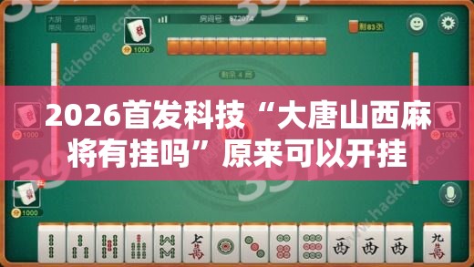 2026首发科技“大唐山西麻将有挂吗”原来可以开挂