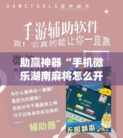 助赢神器“手机微乐湖南麻将怎么开挂”(免费)开挂辅助教学(最新辅助开挂教程)