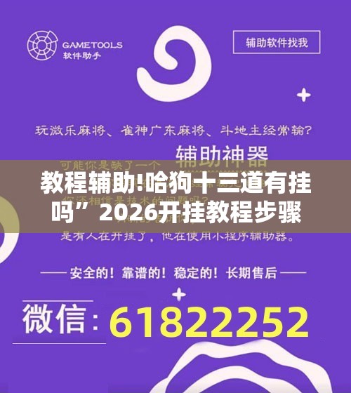 教程辅助!哈狗十三道有挂吗”2026开挂教程步骤