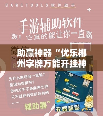 助赢神器“优乐郴州字牌万能开挂神器	”开挂详细教程