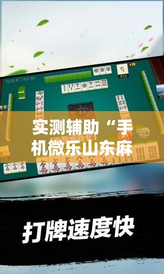 实测辅助“手机微乐山东麻将有挂吗	”细辅助教程分享
