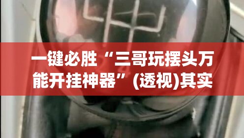 一键必胜“三哥玩摆头万能开挂神器	”(透视)其实确实有挂