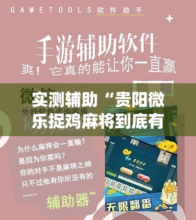 实测辅助“贵阳微乐捉鸡麻将到底有没有挂”(免费)开挂辅助教学(最新辅助开挂教程)