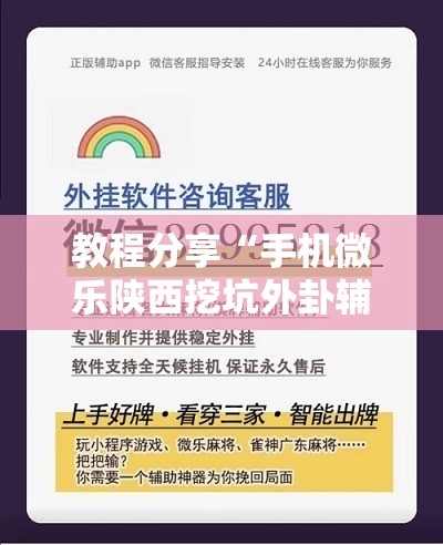 教程分享“手机微乐陕西挖坑外卦辅助软件下载”详细分享装挂步骤
