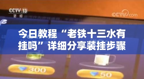 今日教程“老铁十三水有挂吗”详细分享装挂步骤