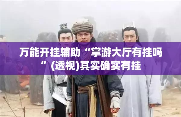 万能开挂辅助“掌游大厅有挂吗”(透视)其实确实有挂
